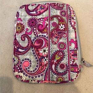 Paisley meets plaid tablet case